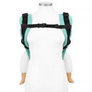 Onbuhimo V2 Chevron Turquoise Mint de Fidella