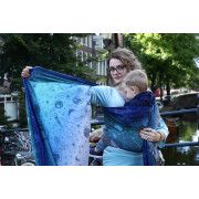 Ring Sling Yaro Cosmos Aqua Grad Black
