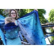 Ring Sling Yaro Cosmos Aqua Grad Black