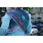 Ring Sling Yaro Cosmos Aqua Grad Black