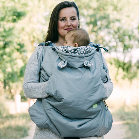 Couverture Polaire Cosy Frog pour écharpe de portage ou porte-bébé