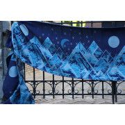 Echarpe de portage Yaro Everest Trio Silver Blue Tencel 