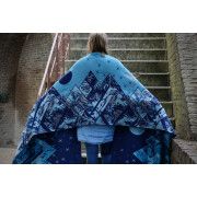 Echarpe de portage Yaro Everest Trio Silver Blue Tencel 