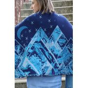 Echarpe de portage Yaro Everest Trio Silver Blue Tencel 