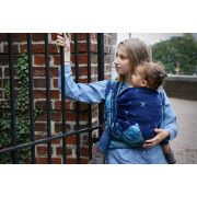 Echarpe de portage Yaro Everest Trio Silver Blue Tencel 