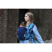 Echarpe de portage Yaro Everest Trio Silver Blue Tencel 