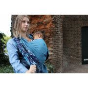 Echarpe de portage Yaro Everest Trio Silver Blue Tencel 