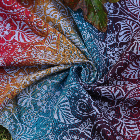 Ring Sling Yaro Ava Trinity Sepia Rainbow