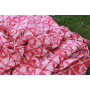 Echarpe de portage Yaro La Fleur Fuschia Flame