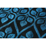 Echarpe de portage Yaro La Vita Blue-Black Linen