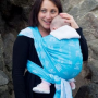Echarpe de portage Jacquard Momes de Paris Turquoise de Neobulle