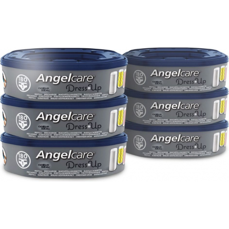 Lot de recharges octogonales pour poubelle Dress Up / Essential de Angelcare,  Recharges : Aubert