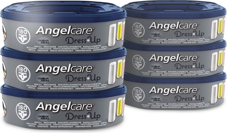 Angelcare Recharges Originales pour Poubelle à Couches Angelcare Classic et Mini Lot de 3 