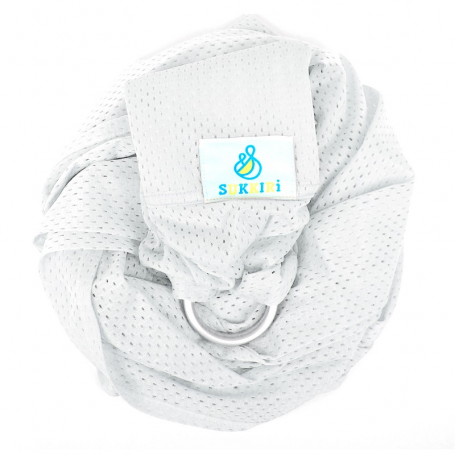 Porte-bébé sling Sukkiri Blanc