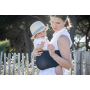 Porte-bébé tube Easy Sling Wacotto Bleu Marine