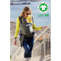 Echarpe de portage Love Radius Basic Misty Green en coton bio