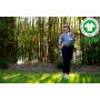 Echarpe de portage Love Radius Basic Misty Green en coton bio