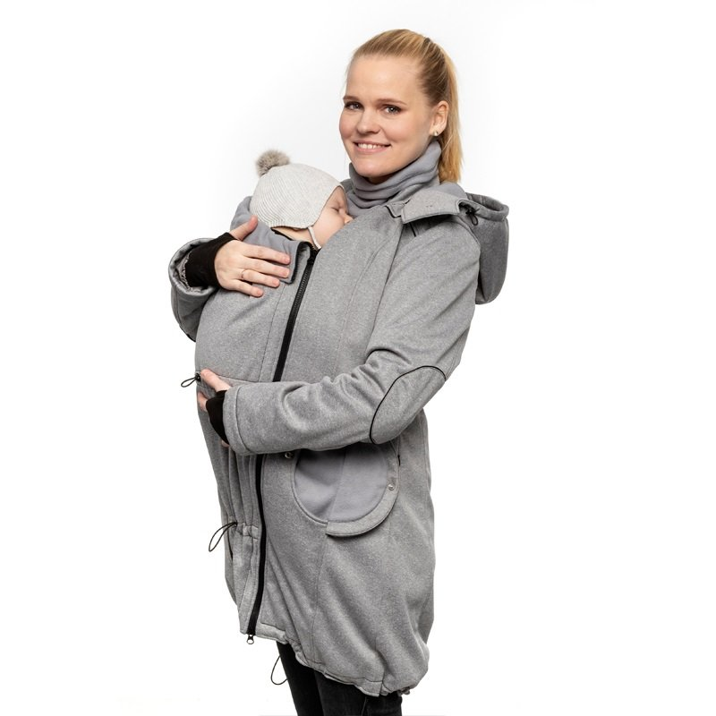 Veste de portage et grossesse - Love & Carry - Softshell 4 en 1