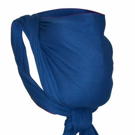 Porte-bébé / écharpe de portage imprimé africain - Marron / bleu –  AfricanFabs