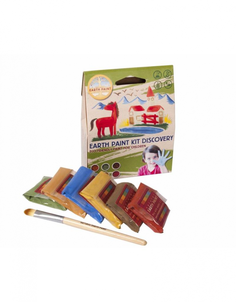 Petit Kit Enfant Discovery de peinture naturelle Natural Earth