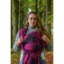 Ring Sling Yaro Oasis Puffy Fuschia Grey Wool Glam