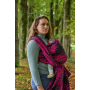 Ring Sling Yaro Oasis Puffy Fuschia Grey Wool Glam