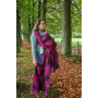 Ring Sling Yaro Oasis Puffy Fuschia Grey Wool Glam