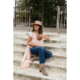 Écharpe de portage Boba Wrap Serenity Blush Meadow