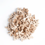 Lot de 50 Mini personnages Flockmen en bois naturel