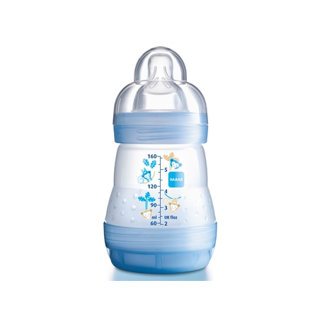 Biberon anti-colique MAM Africa Bleu 160ml