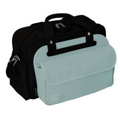 Sac à langer Candide 3 en 1 Noir / Gris clair