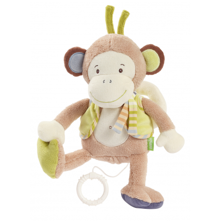 Peluche musicale Babysun : Singe