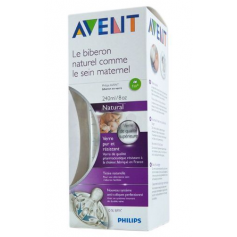 Biberon Avent Natural verre 240ml