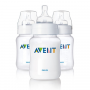 Lot de 3 biberons Classic 260ml Philips AVENT (Sans BPA)