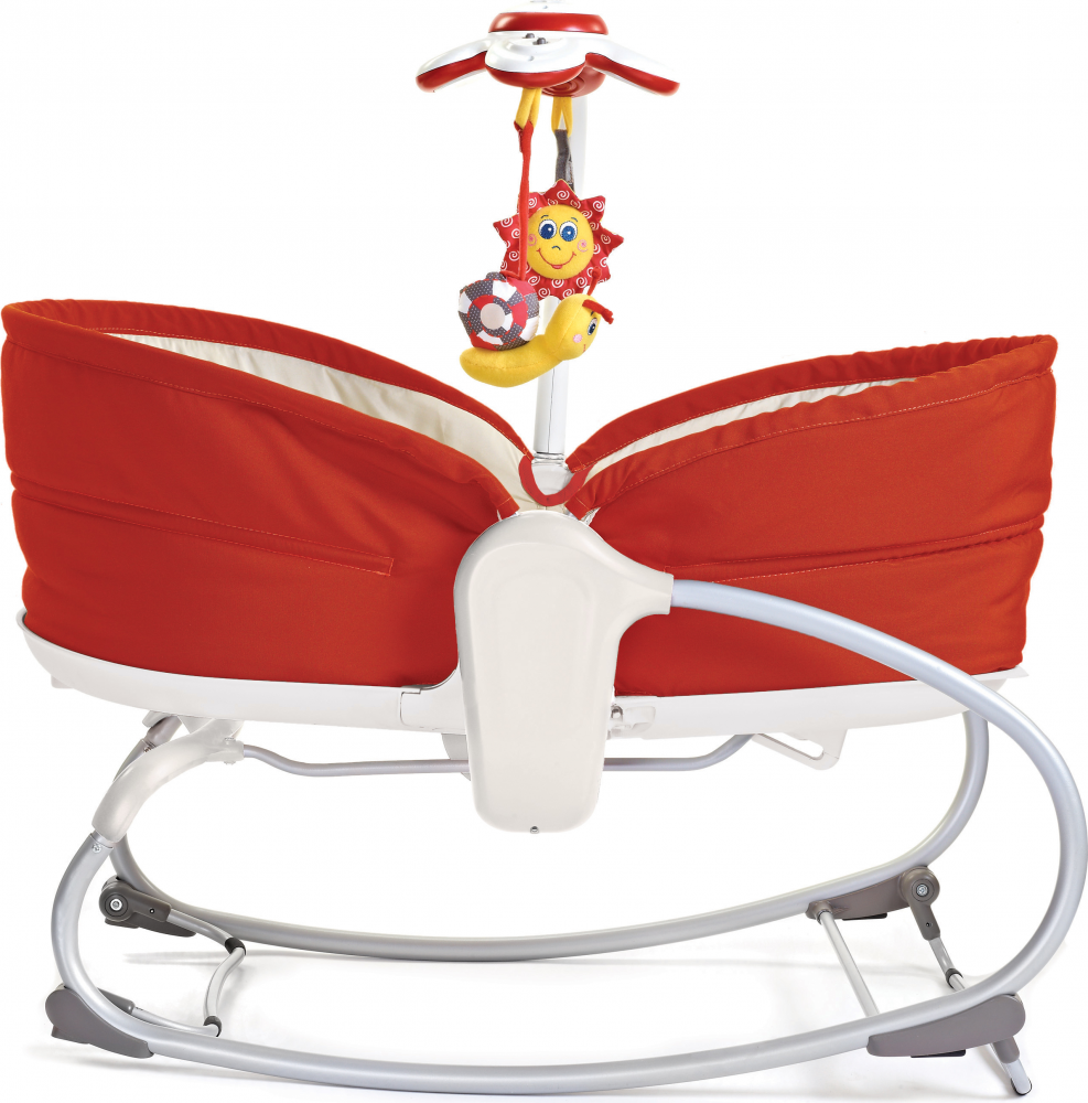 Transat Rocker Napper 3 en 1 Rouge - Definitive Tiny Love T865