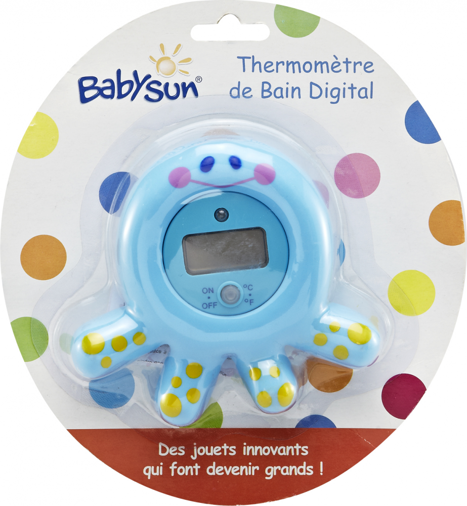 Thermomètre de bain digital