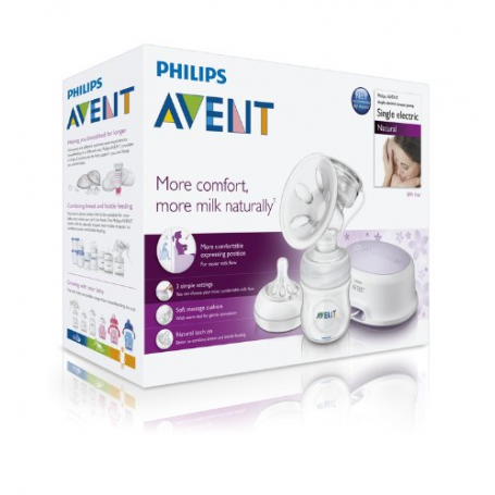 Tire-lait manuel Avent Natural + biberon 125ml