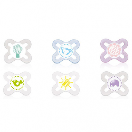 Tétine en silicone MAM nouveau-né (0-2m)