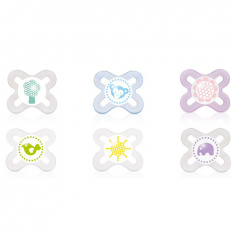 Tétine en silicone MAM nouveau-né (0-2m)