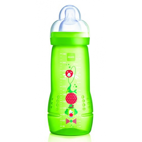 Biberon MAM 330ml Cirque Vert