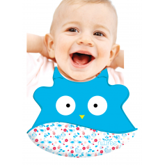 Bavoir 1er age en silicone