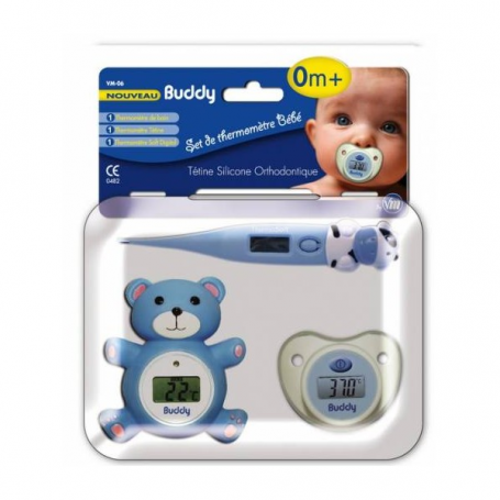Buddy Set Coffret de 3 thermomètres