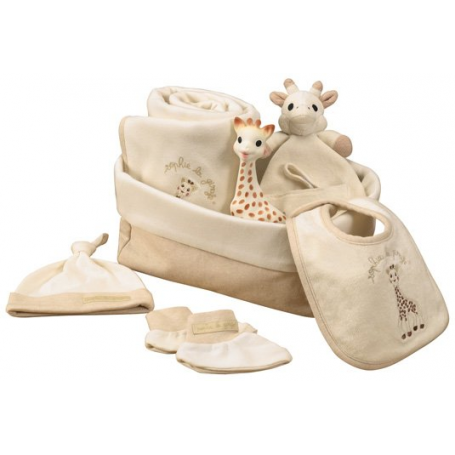 Coffret SO'PURE mes premières heures Sophie la girafe