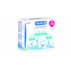 Coffret Naissance Dodie 4 biberons Initiation+