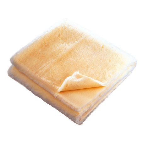 Peau de mouton pour nourissons sur tissu de coton Medic-Wool