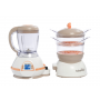 Robot Cuiseur Nutribaby Taupe / Abricot