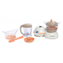 Robot Cuiseur Nutribaby Taupe / Abricot