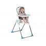 Chaise haute Slim Turquoise
