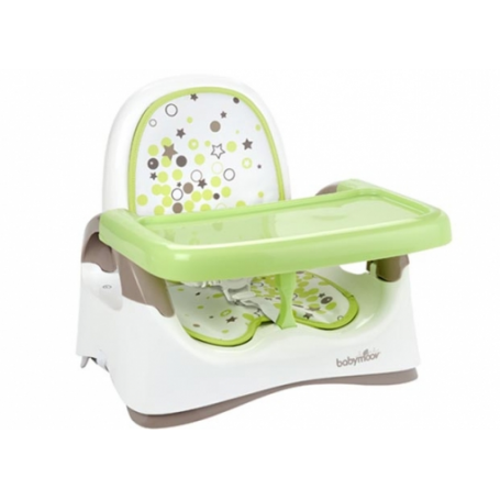 Réhausseur compact Taupe / Vert amande