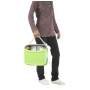 Réhausseur compact Taupe / Vert amande